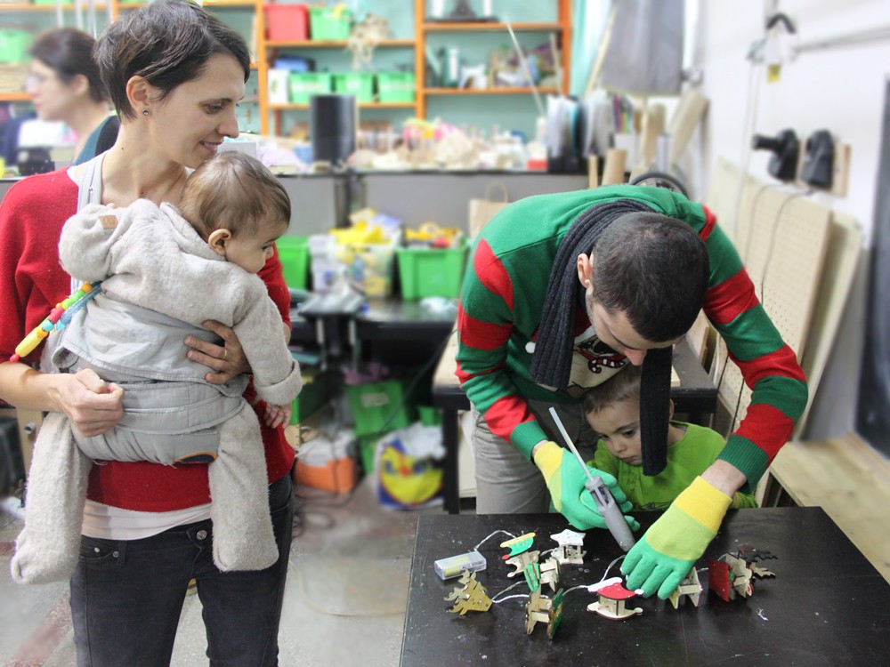 Ateliere Maker Duo pentru perechi de copii si parinti, bricolaj, proiecte, jucarii